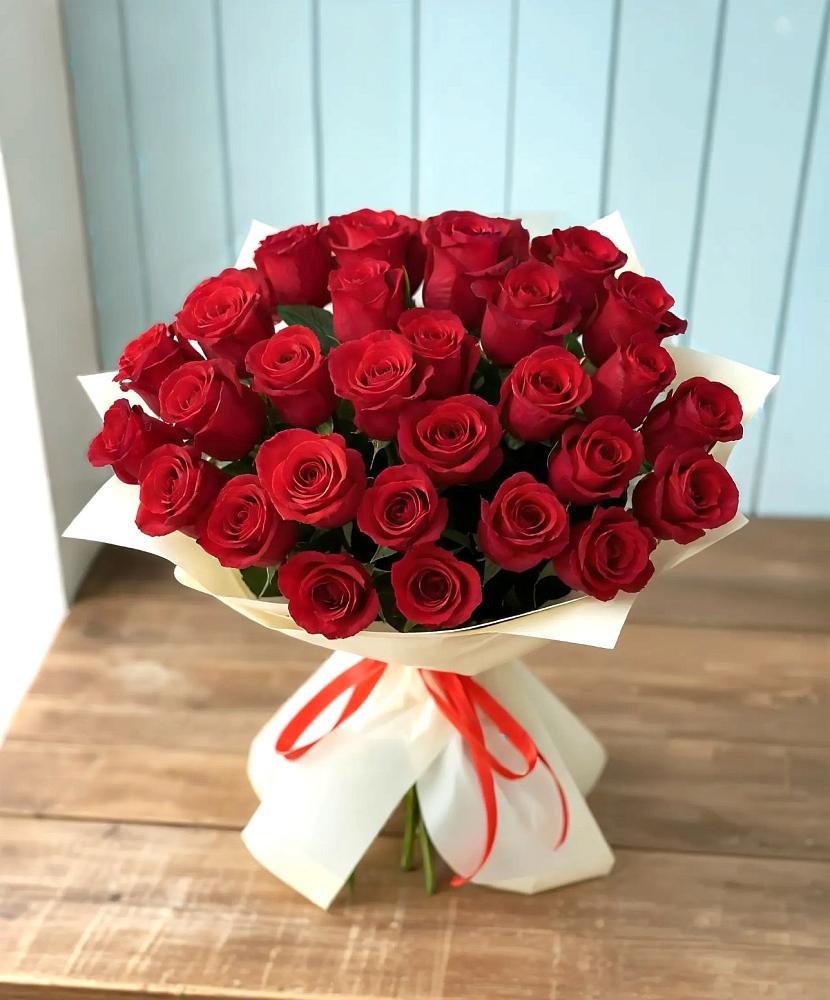Букет 29 Красных роз в Алферьево