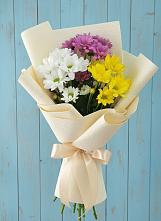 Букет цветов из:  Хризантемы в Алферьево