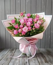 Букет Розовый кустик в Алферьево
