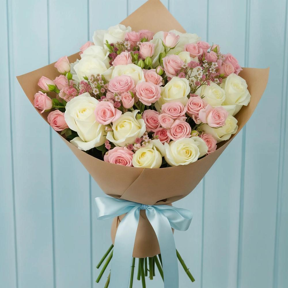 Букет цветов из: Розы в Алферьево