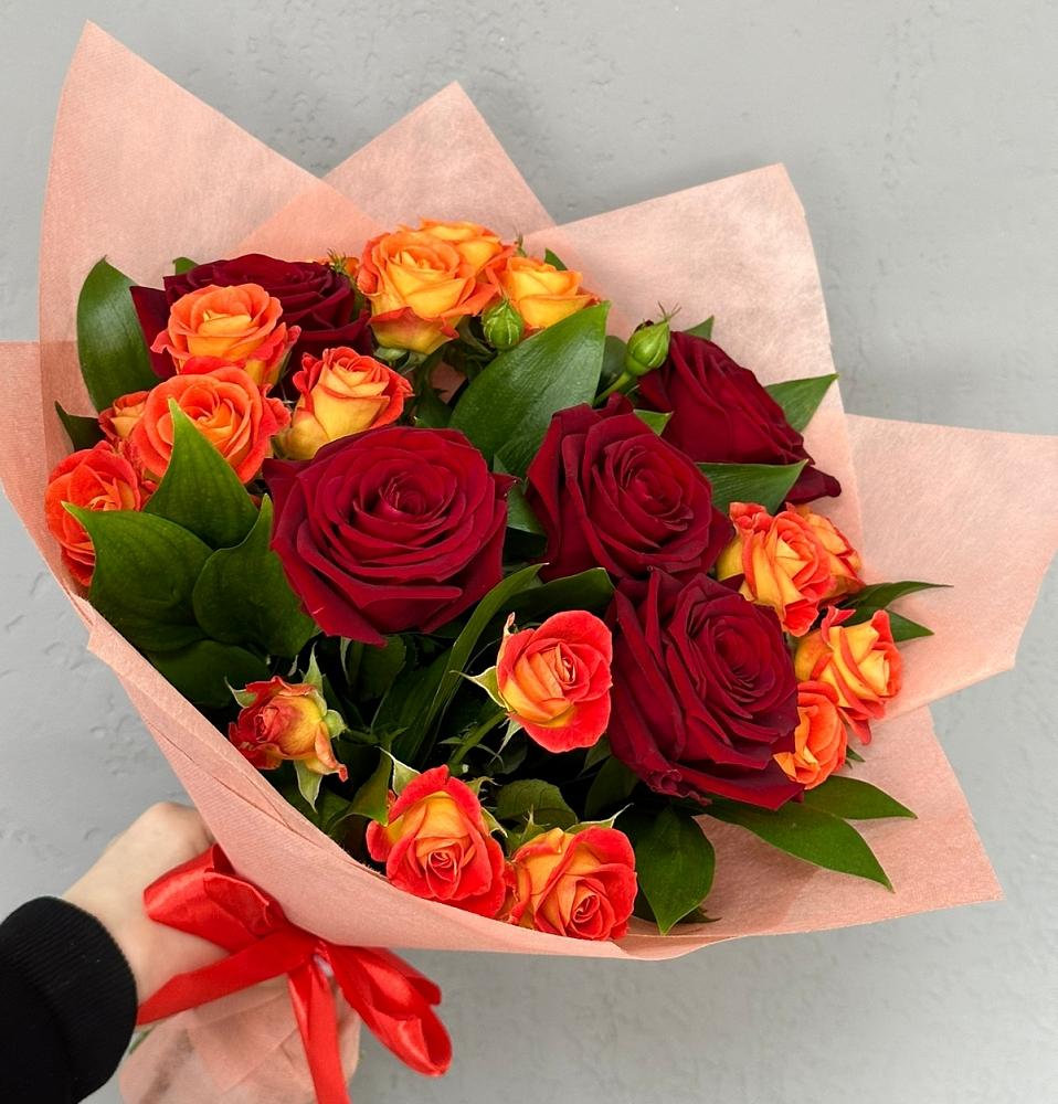 Букет Любовь и восторг в Алферьево