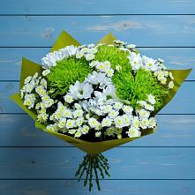 Букет цветов из:  Хризантемы #REPLACE_PRED# Алферьево