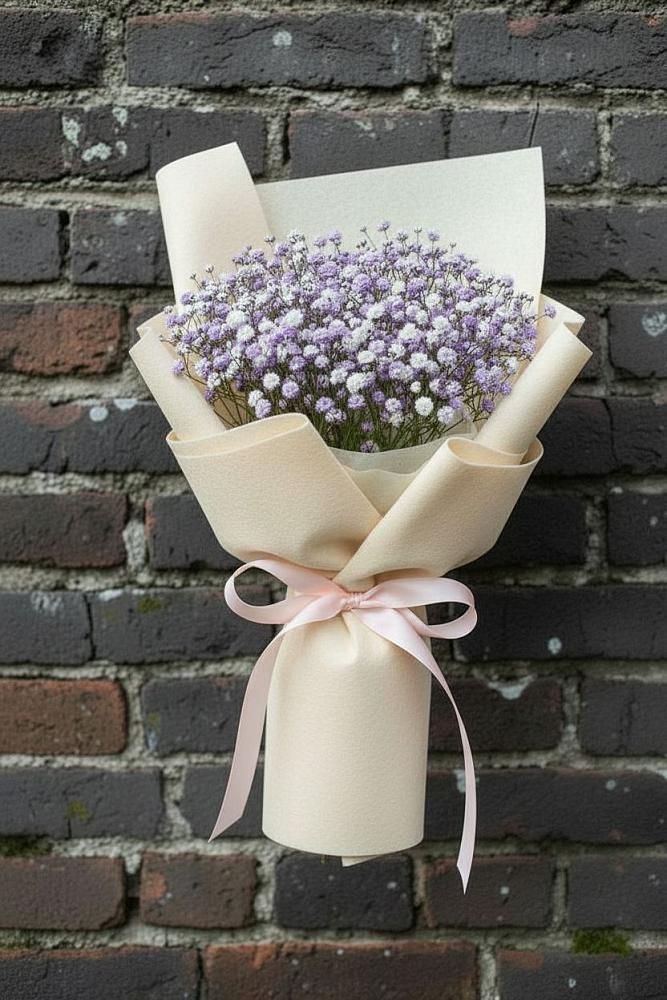 Букет цветов из: Гипсофила в Алферьево