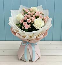 Букет цветов из:  Розы в Алферьево