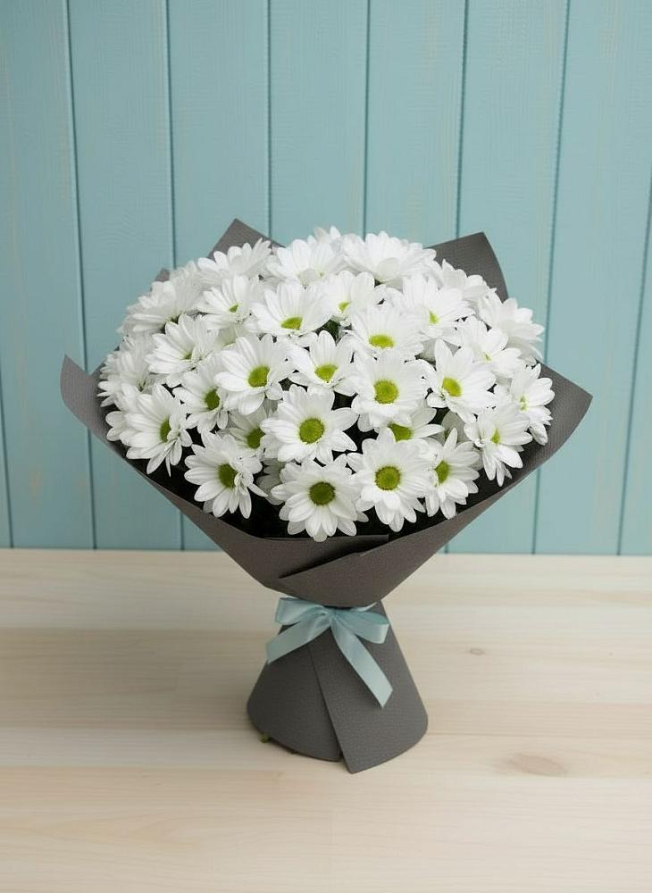 Букет цветов из: Хризантемы в Алферьево