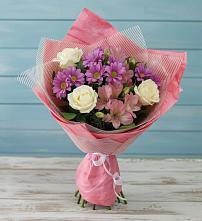 Букет цветов из:  Герберы в Алферьево