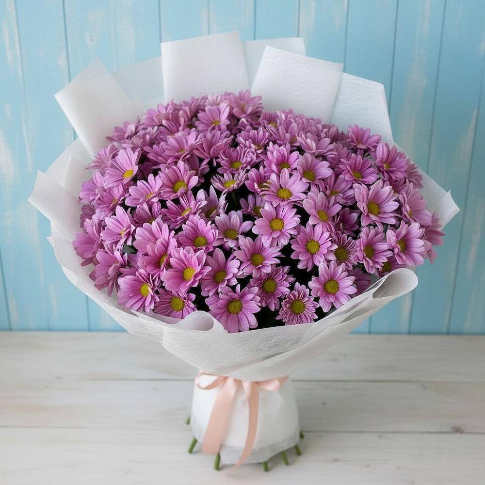 Букет цветов из: Хризантемы в Алферьево