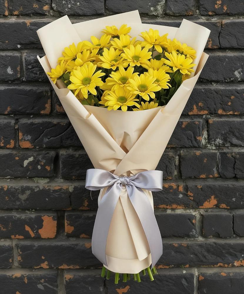 Букет цветов из: Хризантемы в Алферьево