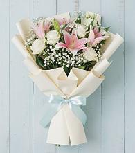 Букет цветов из:  Лилии в Алферьево