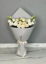 Букет цветов из:  Розы и Лизиантусы #REPLACE_PRED# Алферьево